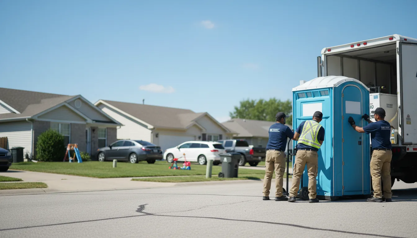 Standard Porta Potty Rentals in Hall Summit, LA near me